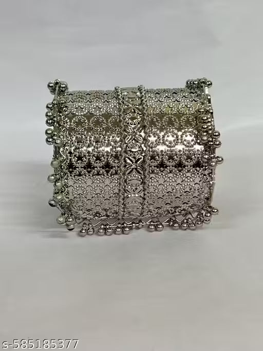 FOLDOVER BRACELET OXIDISED SILVER BRACELET