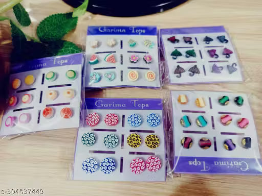 Navjai 42Pairs Colorful Cute Stud Earrings for Girls, Cute Multiple Animal Stud Earrings for Little Girls Kids, Made with Rubber, Best Gifts for Girls Easily Wear Up Casualy & party Wear