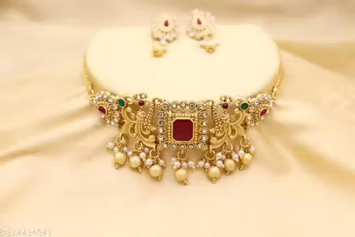 Quality Trending Design Choker Jewellery Set For Women & Girls